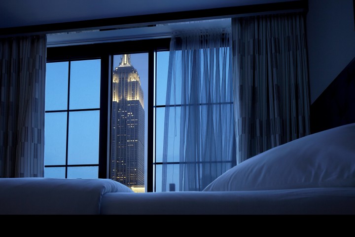 Archer Hotel New York_View From Guest Room_Night_High Res