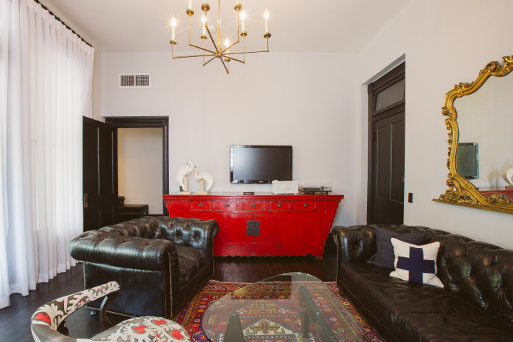Hotel Saint Cecilia - Suite living room -Photographer Nick Simonite