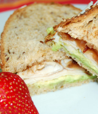 gourmet turkey sandwich
